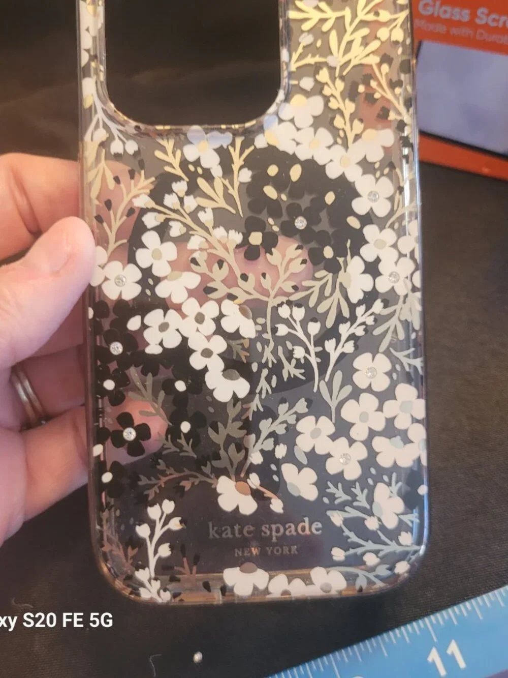 Kate Spade set of 2 IPhone 15 Pro Cases and Screen Protector